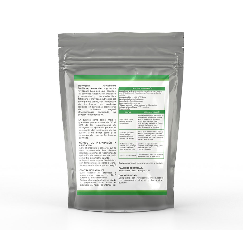 Bio-Organik Azospirillum, Azotobater, Rhizobium 800 gr