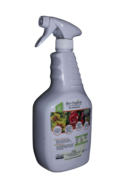 Caja Bio-Organik - Biofertilizante en atomizador   (uso domestico y viveros - 15 pzas x 950 ml)